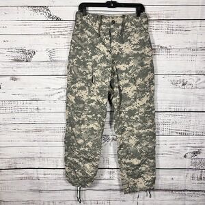 US Military Pants Small Regular Digital Pixel Camo ACU Army Combat Uniform Cargo